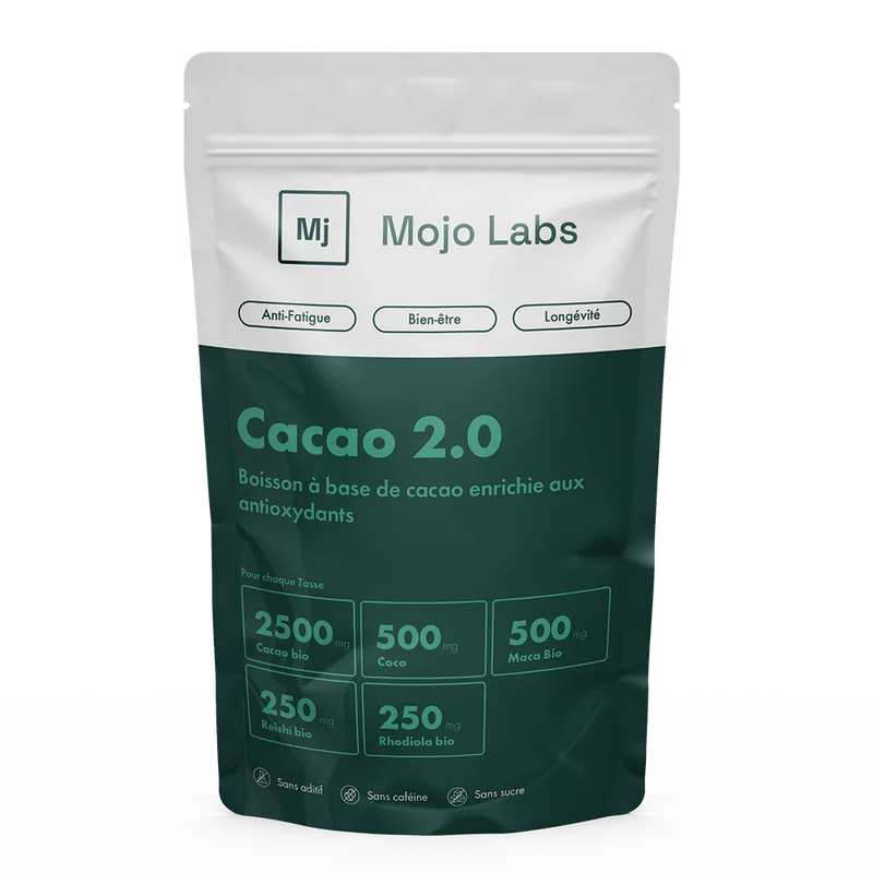 Boisson énergisante naturelle avec antioxydants - L'alternative au café